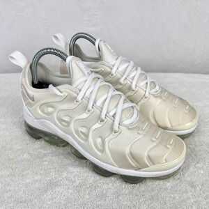 Nike Air VaporMax Plus White Platinum Shoes Mens US 6 Sneakers 924453-100